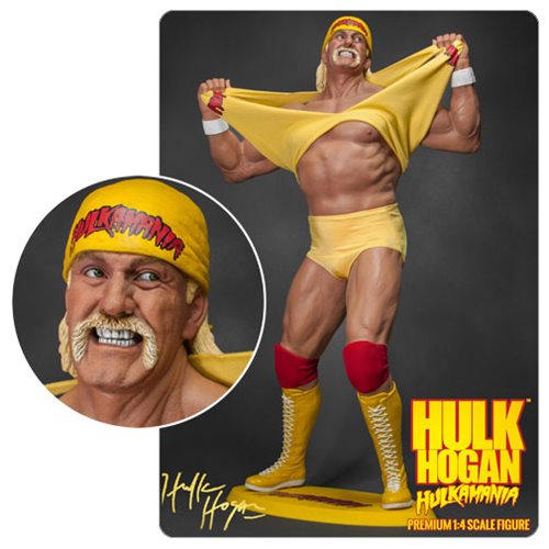 Hulk Hogan Hulkamania 1:4 Scale Premium Statue